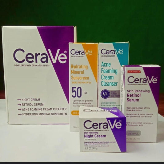 CeraVe 4 in 1 Skincare Bundle