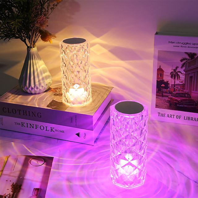 Rose Diamond Table Lamp
