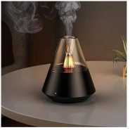 Volcano Oil Diffuser Candle Light With Remote Control