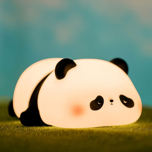 Rechargeable Silicon Panda Lamp