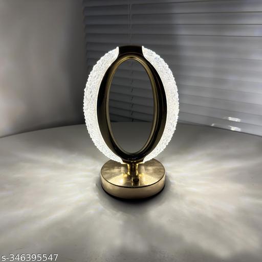 Iron Crystal Table Lamp