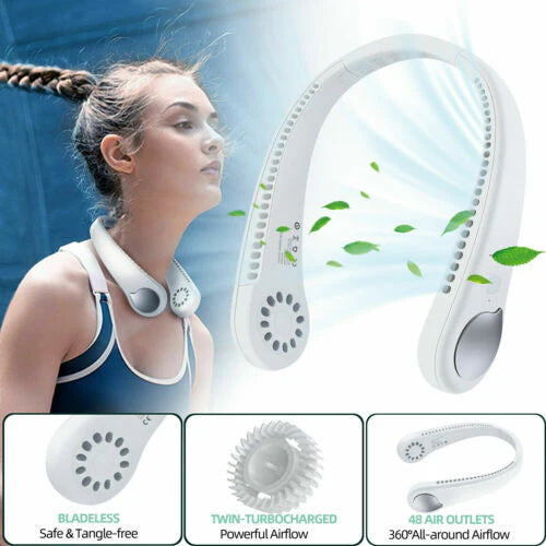 Rechargeable Neck Fan