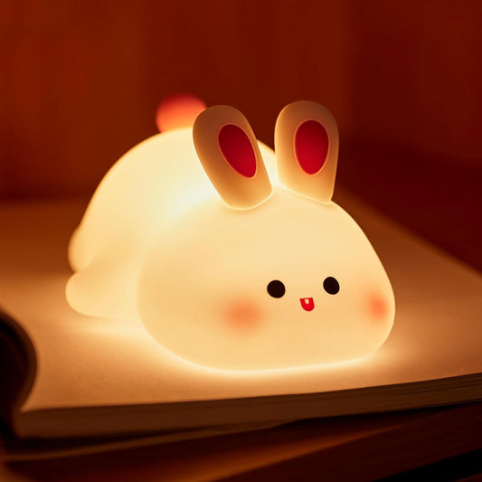 Rechargeable Silicon Rabit Lamp