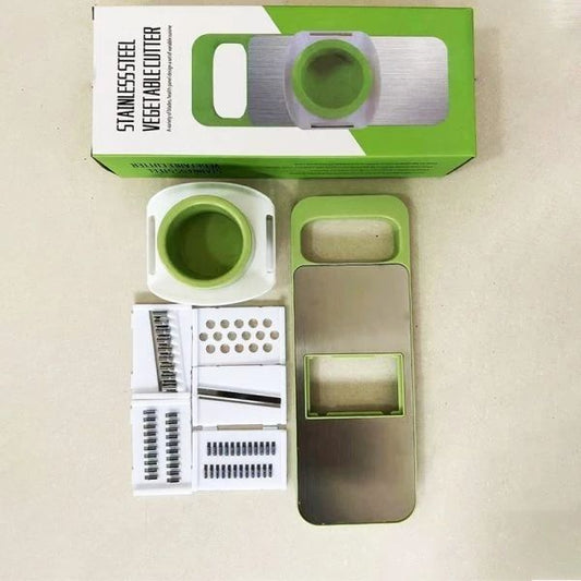 Vegetable Stainless Steel Slicer Cutter 5 In 1