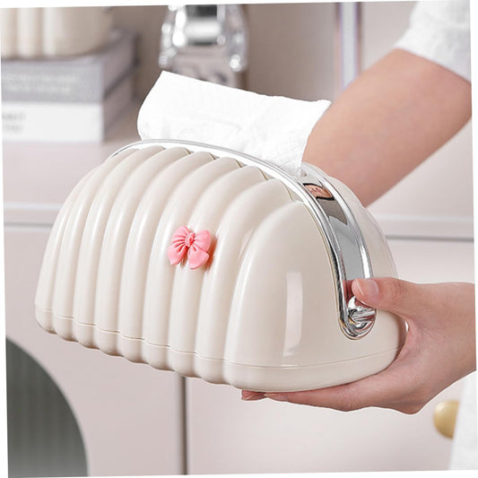 Shell-Shaped Tissue Box Holder