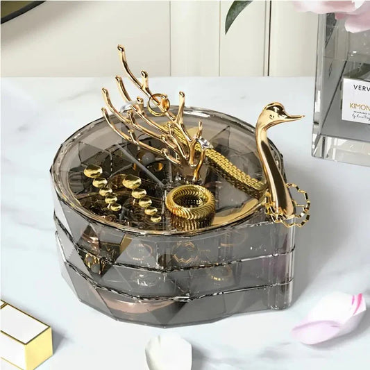 Swan Jewelry Organizer Box